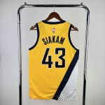 Maillot de Basket #43 Siakam Indiana Pacers Jaune